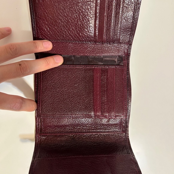 Furla Wallet Burgundy “Brand New” Vintage - Picture 4 of 7